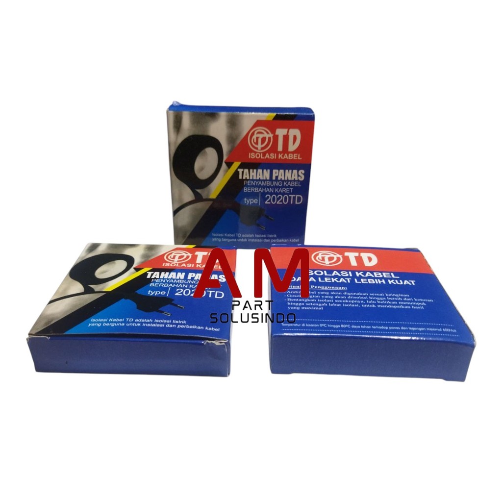 TD Isolasi Kabel Listrik Berbahan Karet Tahan Panas