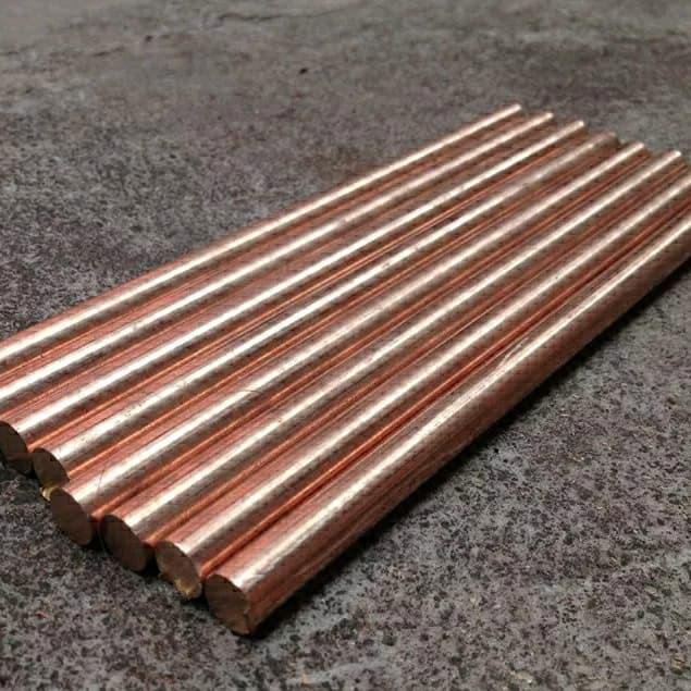 As Tembaga bulat 15mm