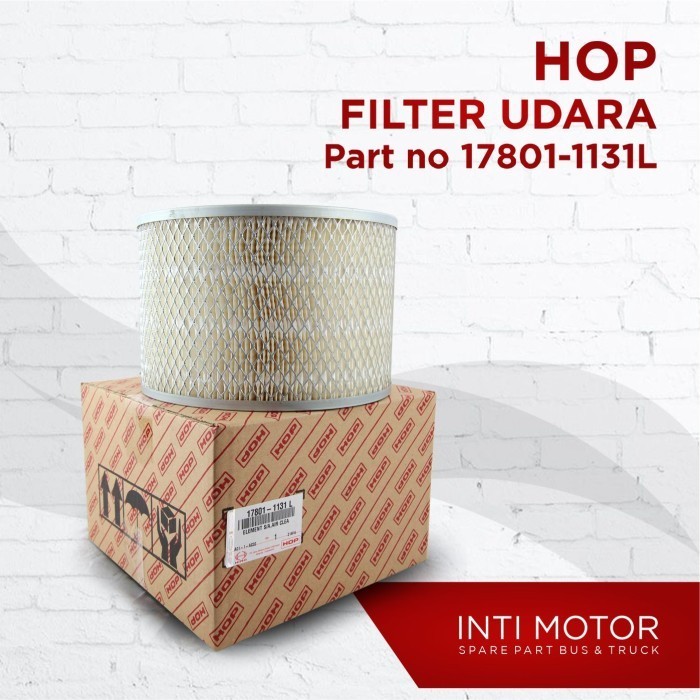 sparepart HOP - FILTER UDARA DUTRO - 178011131L - HINO DUTRO TOYOTA DYNA