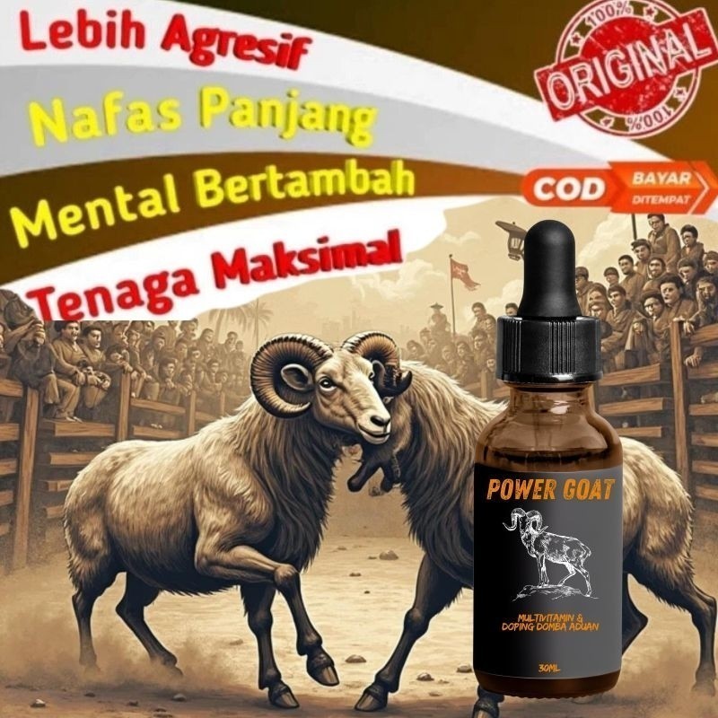 Silihwargi - POWER GOAT DOMBA/KUDA -  Obat Doping Domba Adu Domba Garut Adu Domba Stamina Tahan Saki