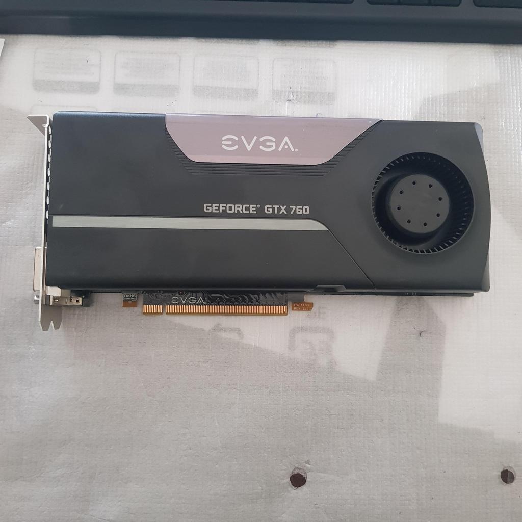 EVGA GeForce GTX 760 GTX760 2GB GDDR5 256 Bit Minus