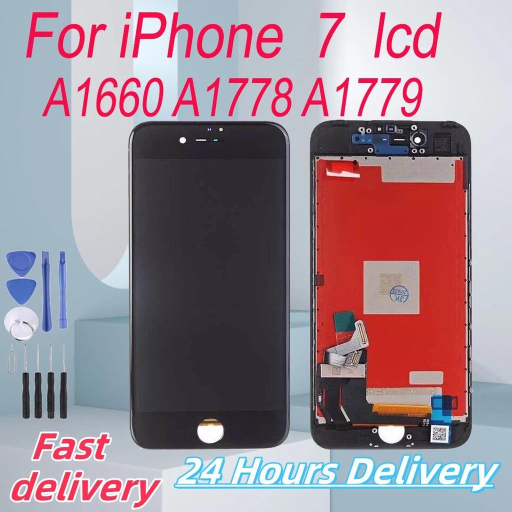 AAA+++ For iphone 7 A1660 A1778 A1779 LCD splay Tou Screen gitizer Assembly Replacement part For iph
