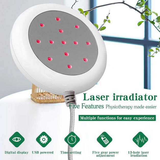 Jam Terapi Laser 13 Titik Alat Terapi Kesehatan Refleksi Tubuh Digital