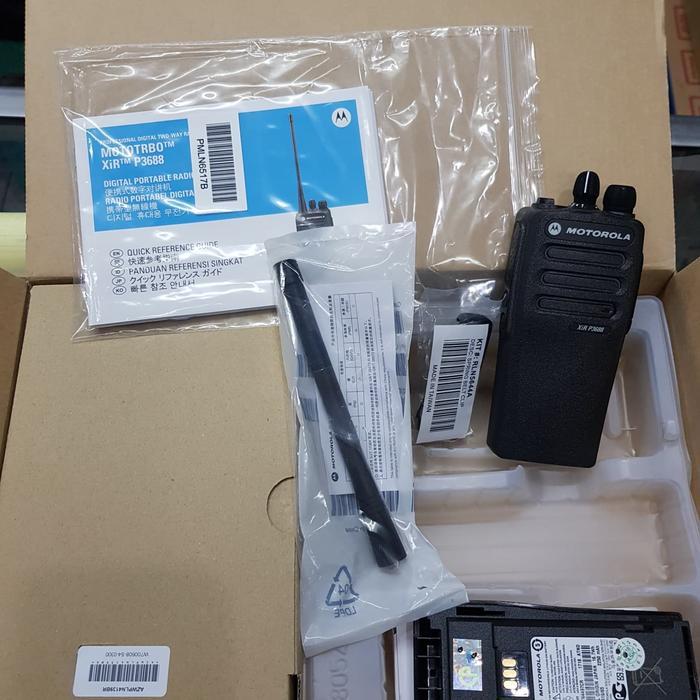 HT MOTOROLA XiR P3688 UHF 403MHz - HT DIGITAL MOTOROLA XIR P3688 UHF