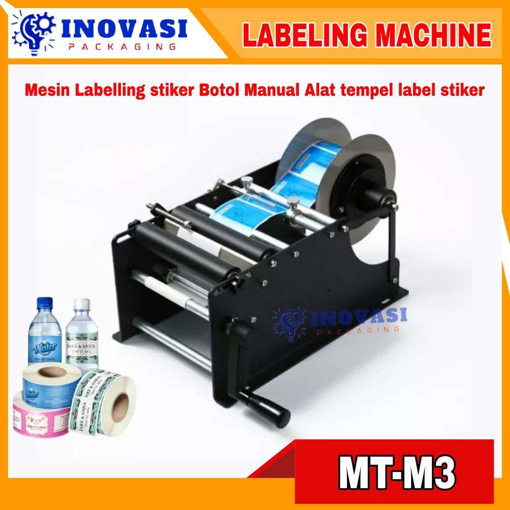 Mesin Labelling Botol Manual Sticker Label Alat Tempel Label Stiker