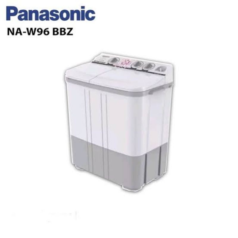 ll MESIN CUCI PANASONIC NA W96 BBZ W96BBZ W 96 BBZ W96BB 96BB Z 2 NAW96BBZ2 9 KG WASHER DRYER 2 DUA 
