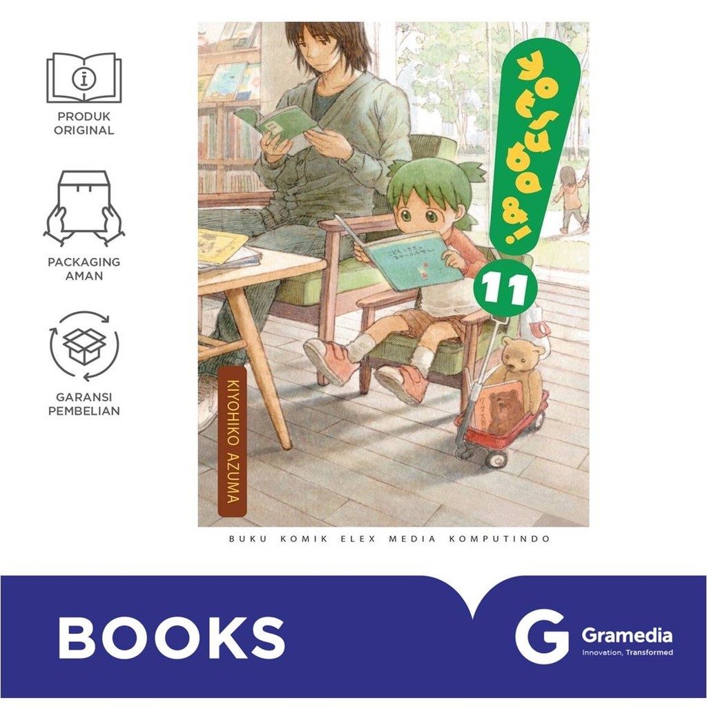 Gramedia Jember - Yotsuba& 11