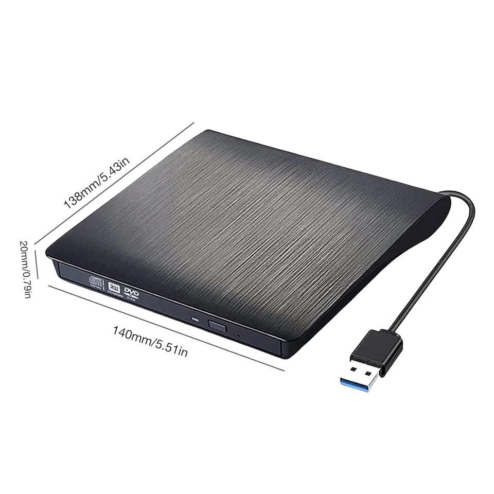 USB 3.0/Type-C Optical Drive Case No Drive 12.7mm/9.5mm Slim DVD External Enclosure SATA To USB CD R