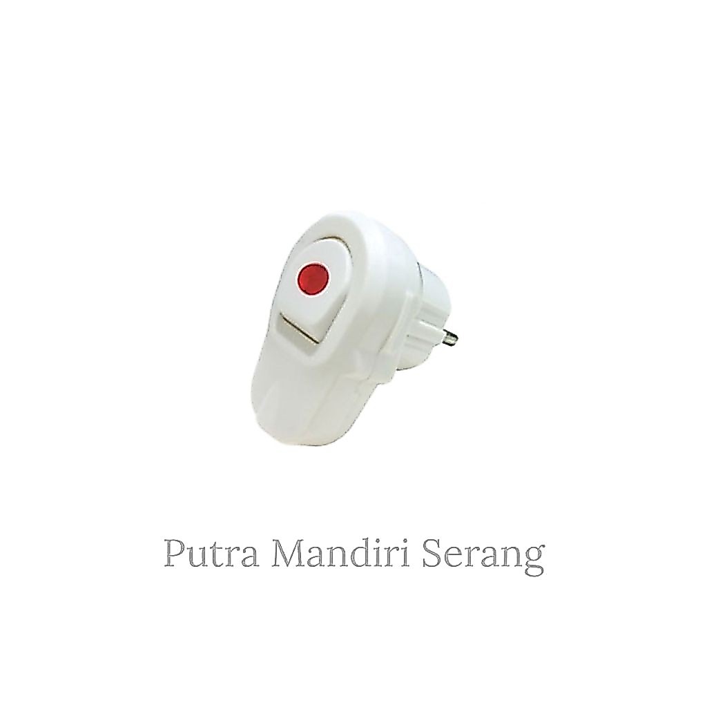 STEKER + SAKLAR LAMPU CAHAYA SC-328