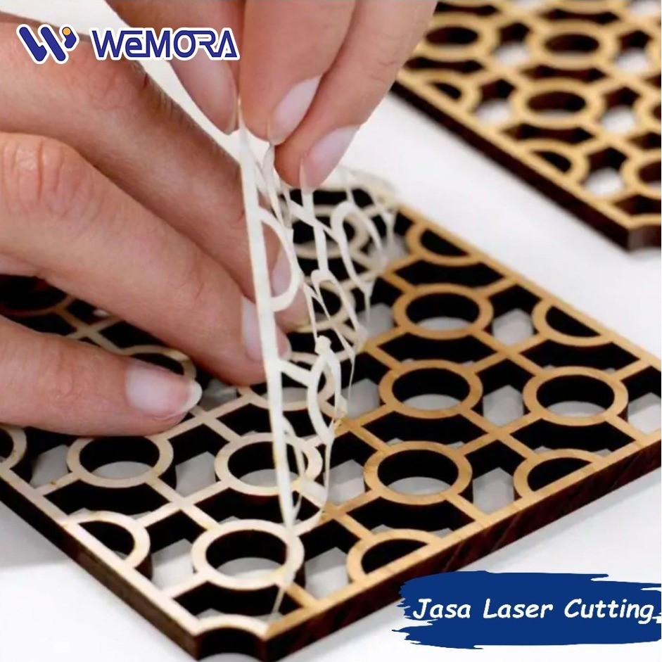 Jasa Laser Cutting & Engraving Akrilik, MDF, Kayu, PVC – Custom Design