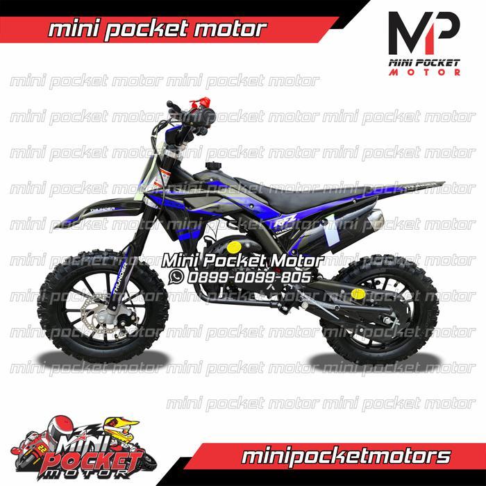 Mini Trail RFZ 50cc Dobel Knalpot Trail Mini RFZ 2Tak 50cc Automatic