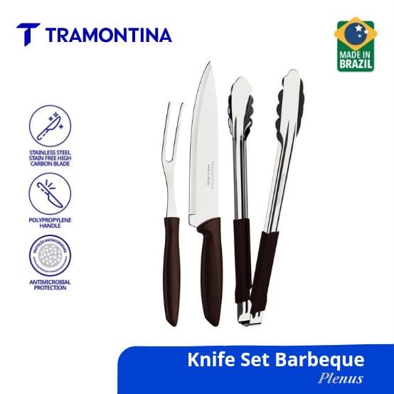 Pisau Set 3pcs Tramontina Plenus Knife Set 23498449