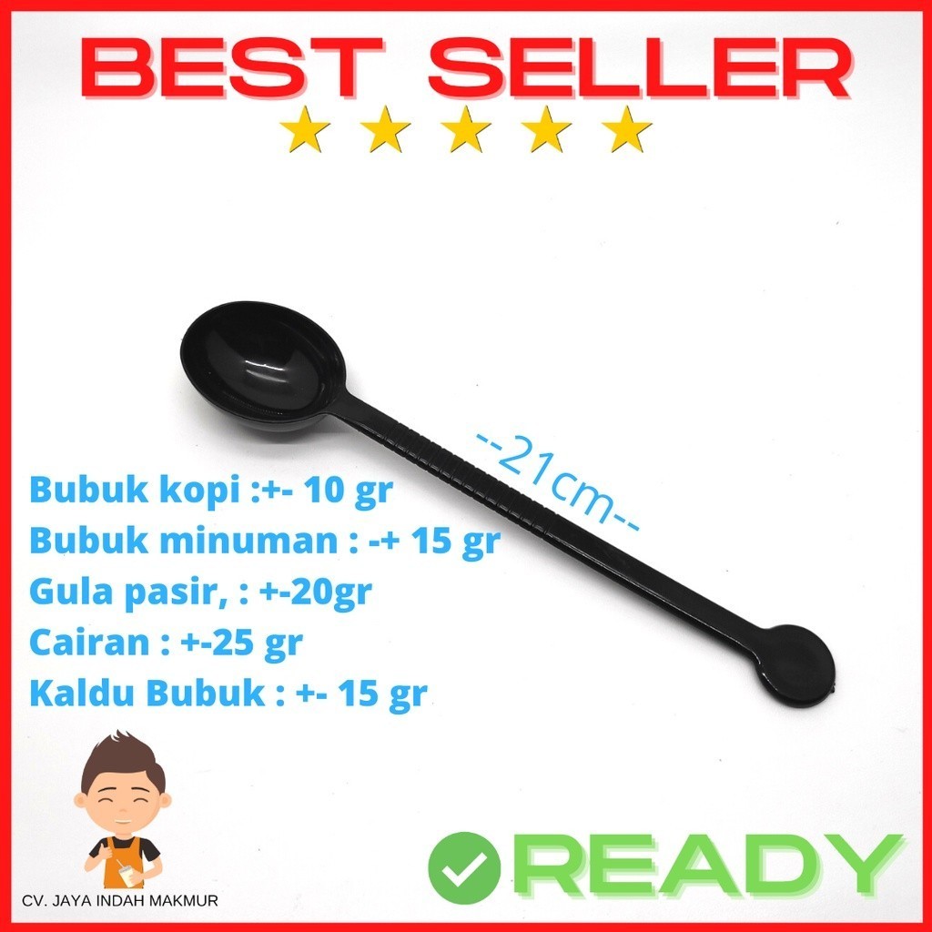 BI  Sendok Bubble Takar - Sendok Kopi - Sendok Takar Bubuk Minuman