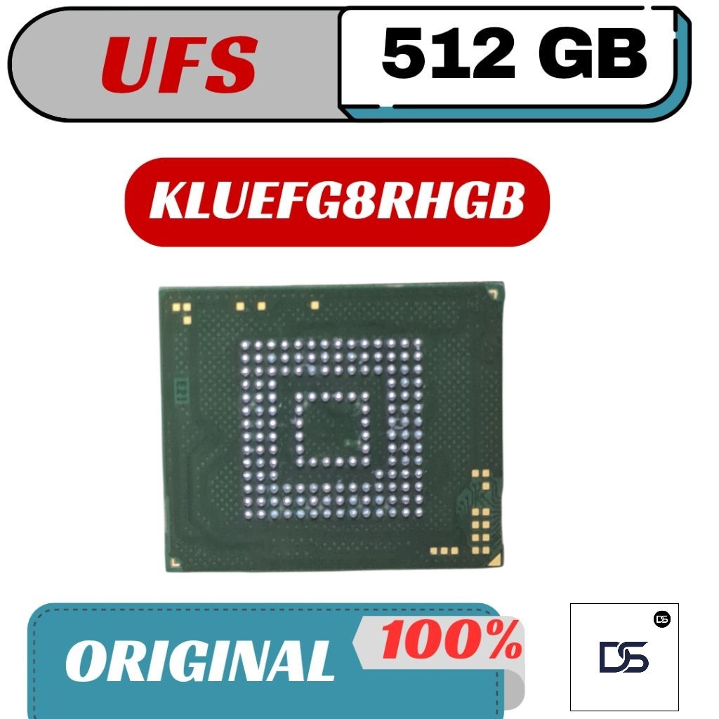 IC UFS3.1 512GB KLUFG8RHGB BGA153 Original IC Flash Storage
