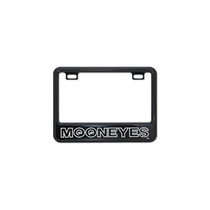 Mooneyes Size SMALL License Plate Frame for Motorcycle - MOONEYES