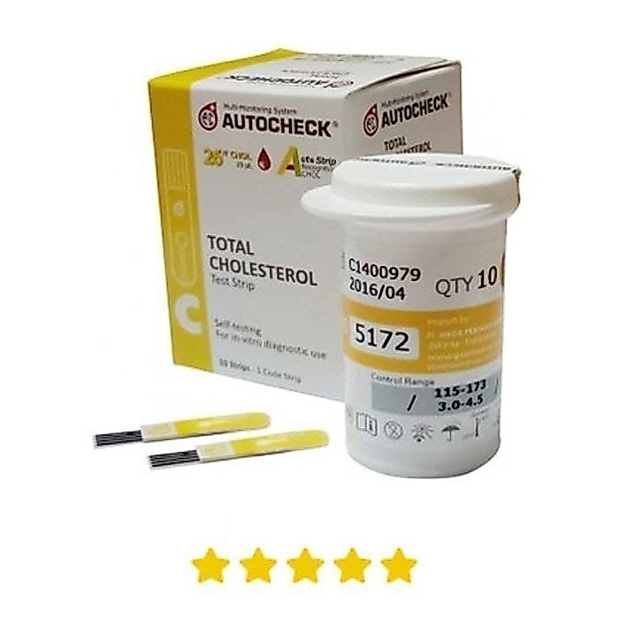 Strip Kolesterol Autocheck / Strip Cholesterol AutoCheck / Autocheck Cholesterol