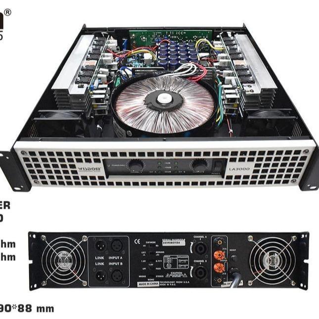 Power Amplifier Profesional Audio Wisdom LA 3000 / LA 2000 / LA 1000 --- LA3000 / LA2000 / LA1000 - 