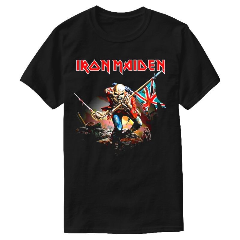 Kaos Band Iron Maiden Trooper | Kaos Music Iron Maiden
