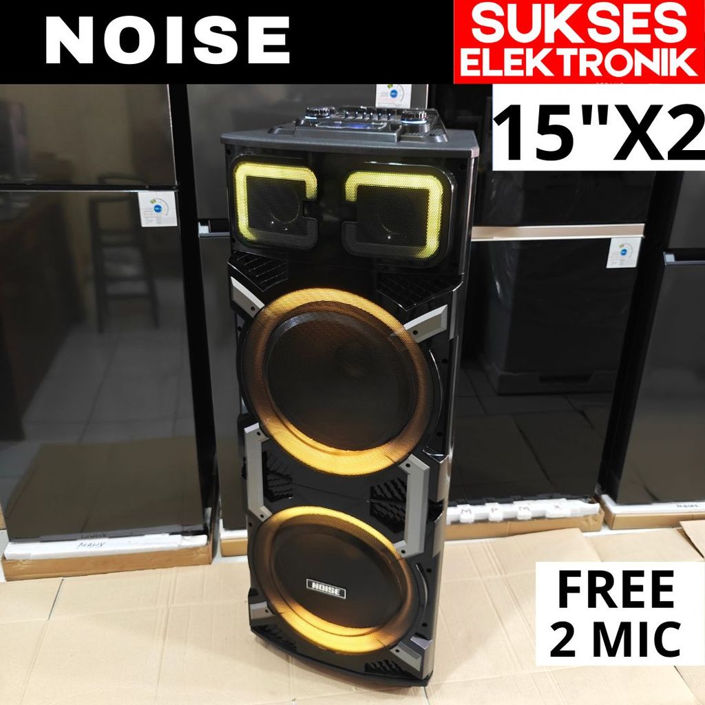 SPEAKER KAROKE NOISE 15IN DOUBLE 899S / SALON PORTABLE MEETING 15 IN 899 S INC INCH