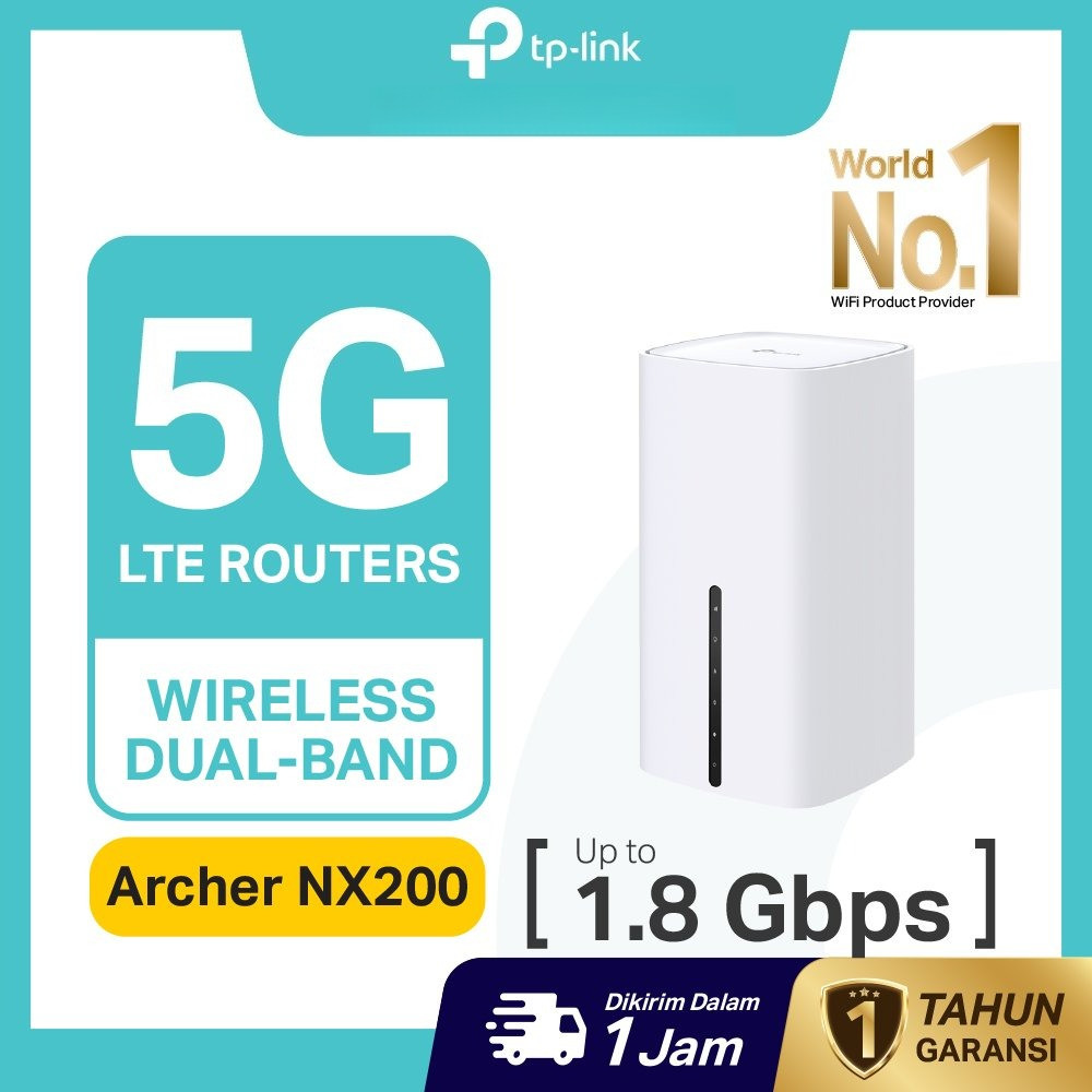 TP-Link | Archer NX200 | Router Wifi 5G | Modem Wifi 5G All Operator | Wifi 6 AX1800 Dual Band | Mod