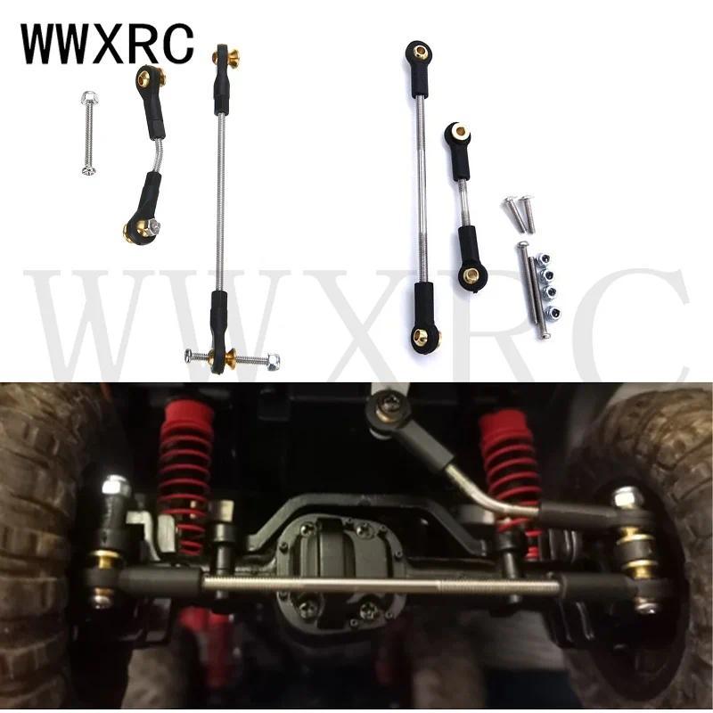 RC Car Steering Pull Rod Upgrade Part Metal RC Steering Rod Durable for WPL B1 B14 B24 B24 C14 C24 1