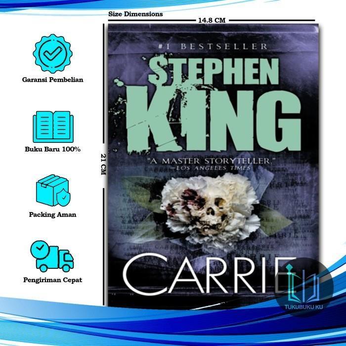Carrie - Stephen King (English) - beenbooks.id