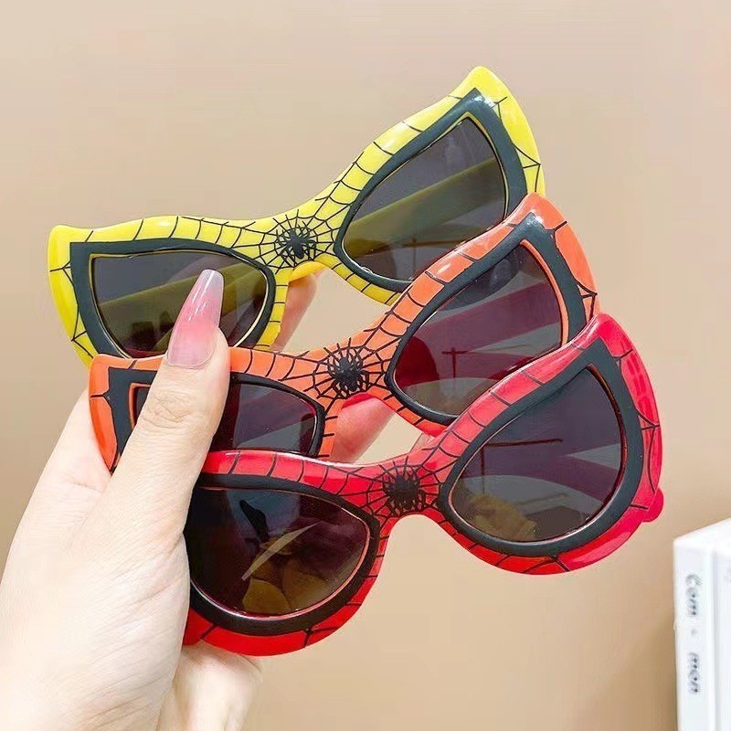 KACAMATA ANAK LAKI LAKI GAYA FASHION ANAK KASUAL FRAME MOTIF SPIDERMAN