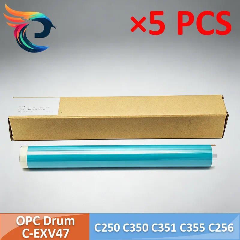 5PCS CEXV47 OPC DRUM For CANON iR ADV C250 C350 C351 C355 C256 C356 C357 C1325 C1335 C1225 C250i C35