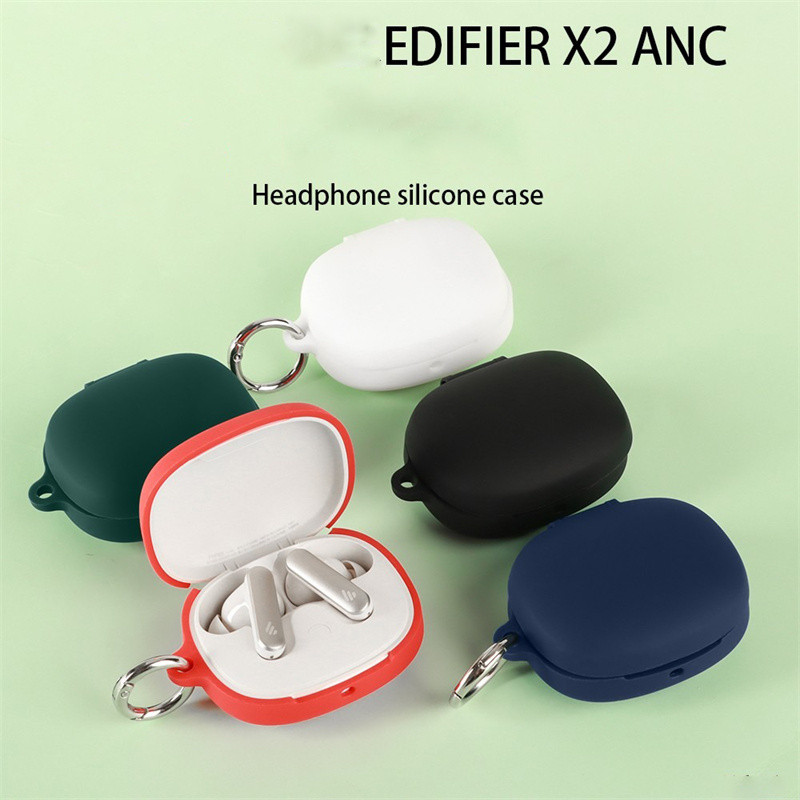 Protector Back Cover EDIFIER X2 ANC Silicone for EDIFIER X2 ANC Bluetooth Earphone Box Protector Cas