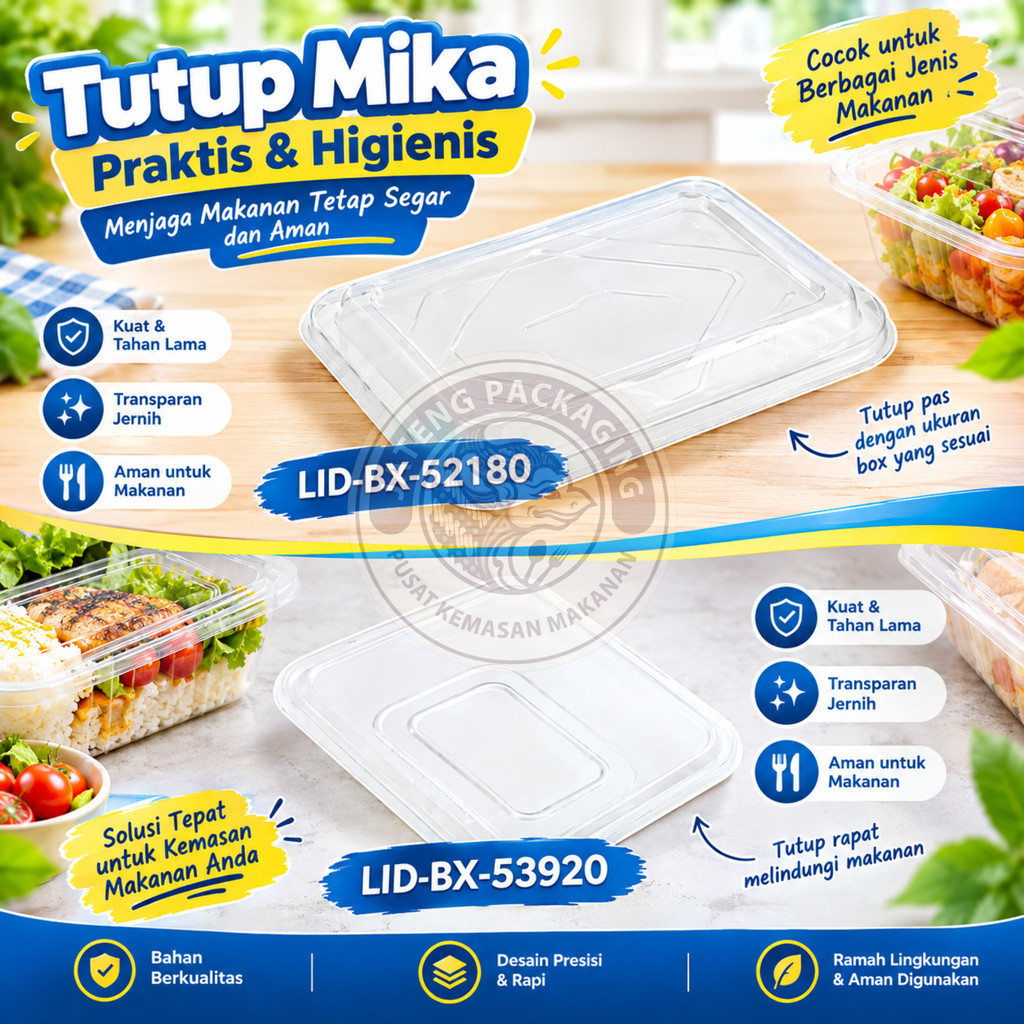 LID MIKA TUTUP BX-52180 & LID MIKA BX-53920