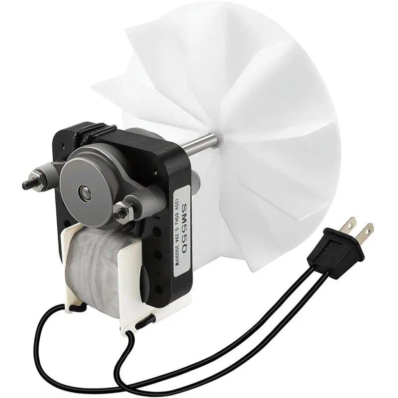 A25U SM550 Replacement Electric Vent Fan Motor-Universal For Nu-Tone Br-Oan 50 CFM 120V 3000 RPM Bat