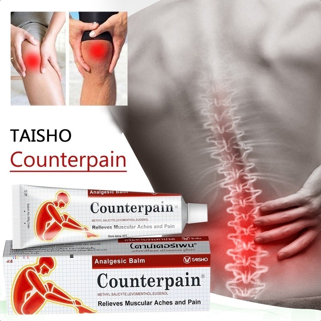 *ORI & Beli 2 gratis 1* Taisho Counterpain Cream 120g Krim Analgesic Balm Salep Meringankan Nyeri / 