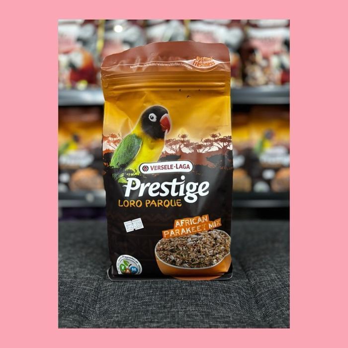 1KG Prestige Loro Parque Makanan Burung Lovebird Falk Betet Kenari