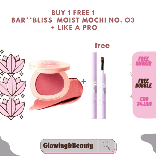 PAKET BUY 1 FREE 1 BNB MOIST MOCHI NO.3 + BNB LIKE A PRO