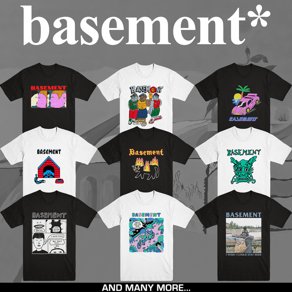 BASEMENT | T-SHIRT BAND | HARDCORE - GRUNGE | MERCHANDISE1