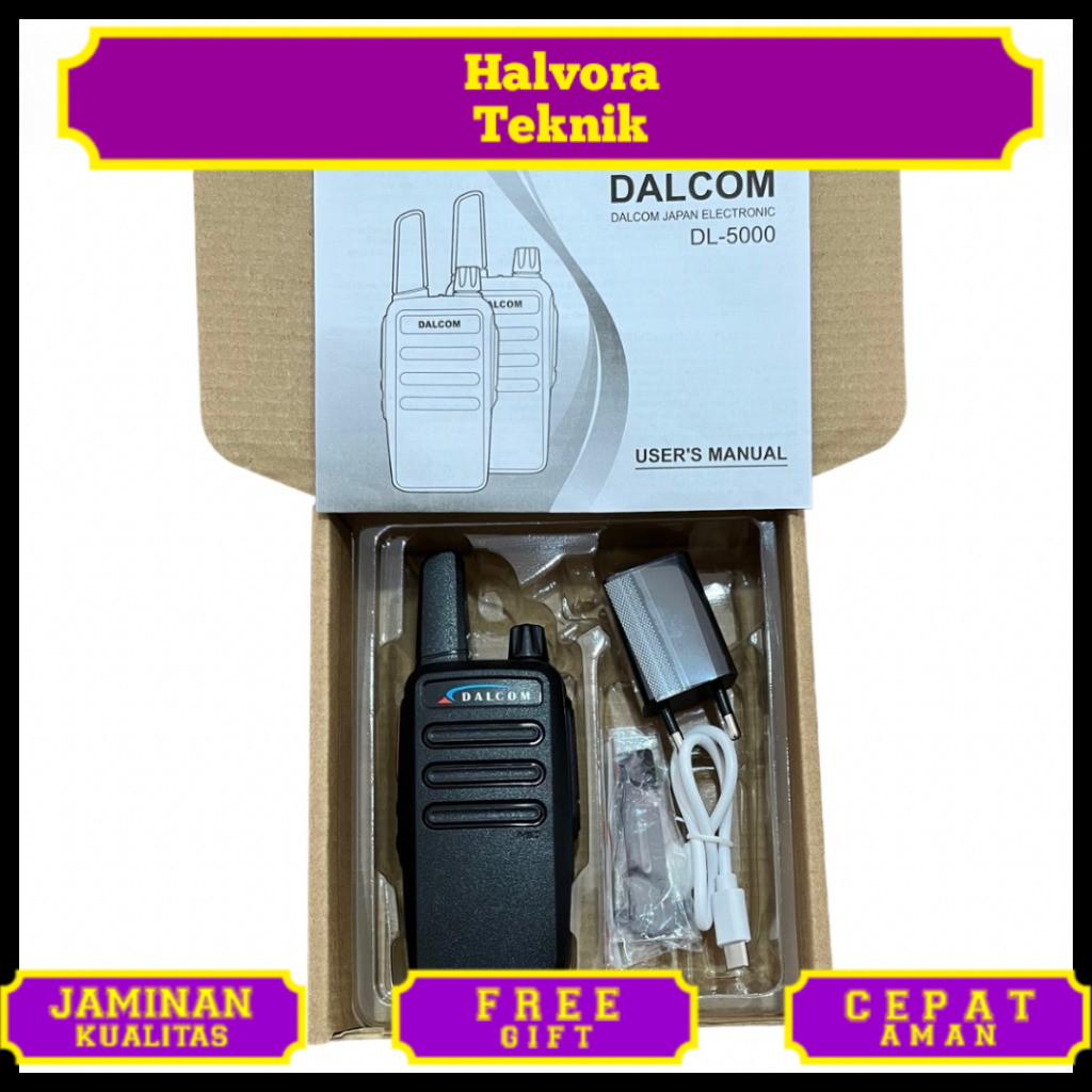 HT DALCOM DL-5000 FREKUENSI UHF