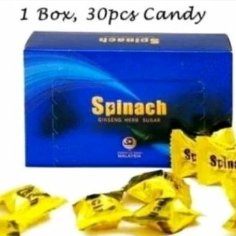 Foodmart spinach candy ginseng asli ori exp terbaru