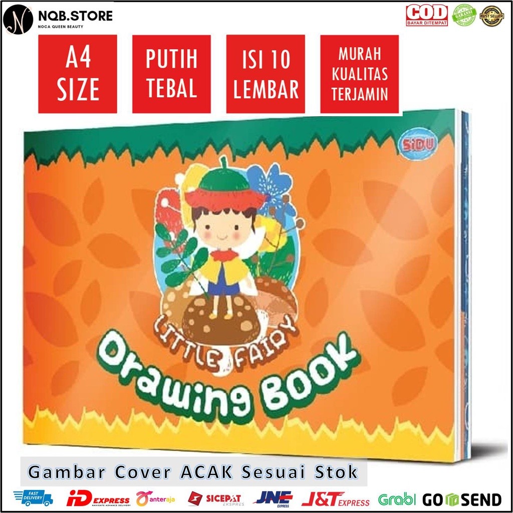 

NQB - Buku Gambar Anak A4 SIDU Sinar Dunia - Drawing Book - 10 LEMBAR