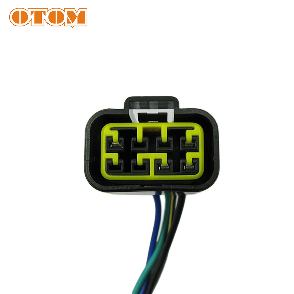 OTOM Motorcycle Accessories Engine 8 Pin Ignition Connector Igniter Plug Waterproof For ZONGSHEN NC2