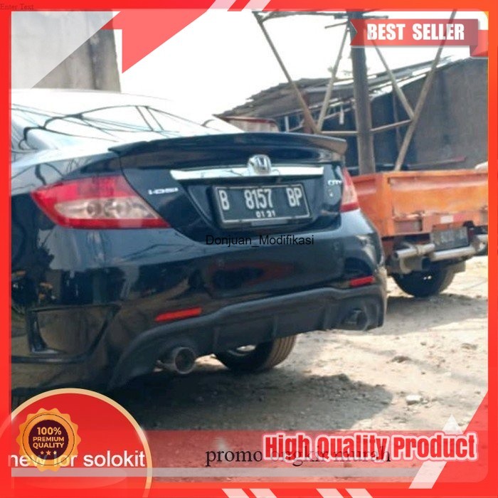 ductail honda city 2004 2005 2006 2007 2008  kuat-ringan-tebal body kit bodikit