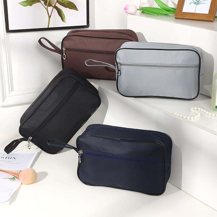 Wash Bag Travel Pria Tas Tempat Sabun Tas Alat Mandi Traveling Waterproof Toiletries Washbag Pouch