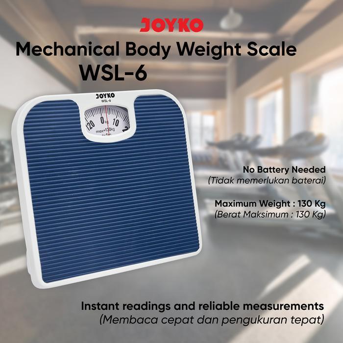 Timbangan Badan Manual JOYKO WSL-6 ORI - Mechanical Body Weight Scale
