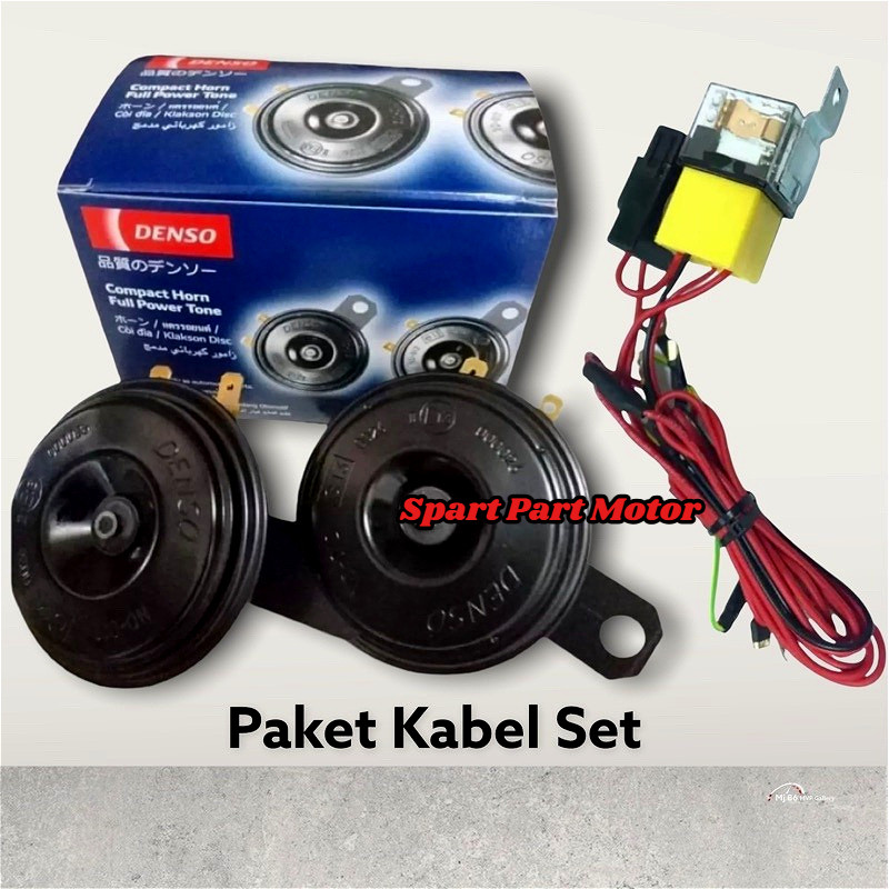 Paket klakson DISC DENSO klakson motor mobil denso klakson suara mobil avanza innova klason denso or