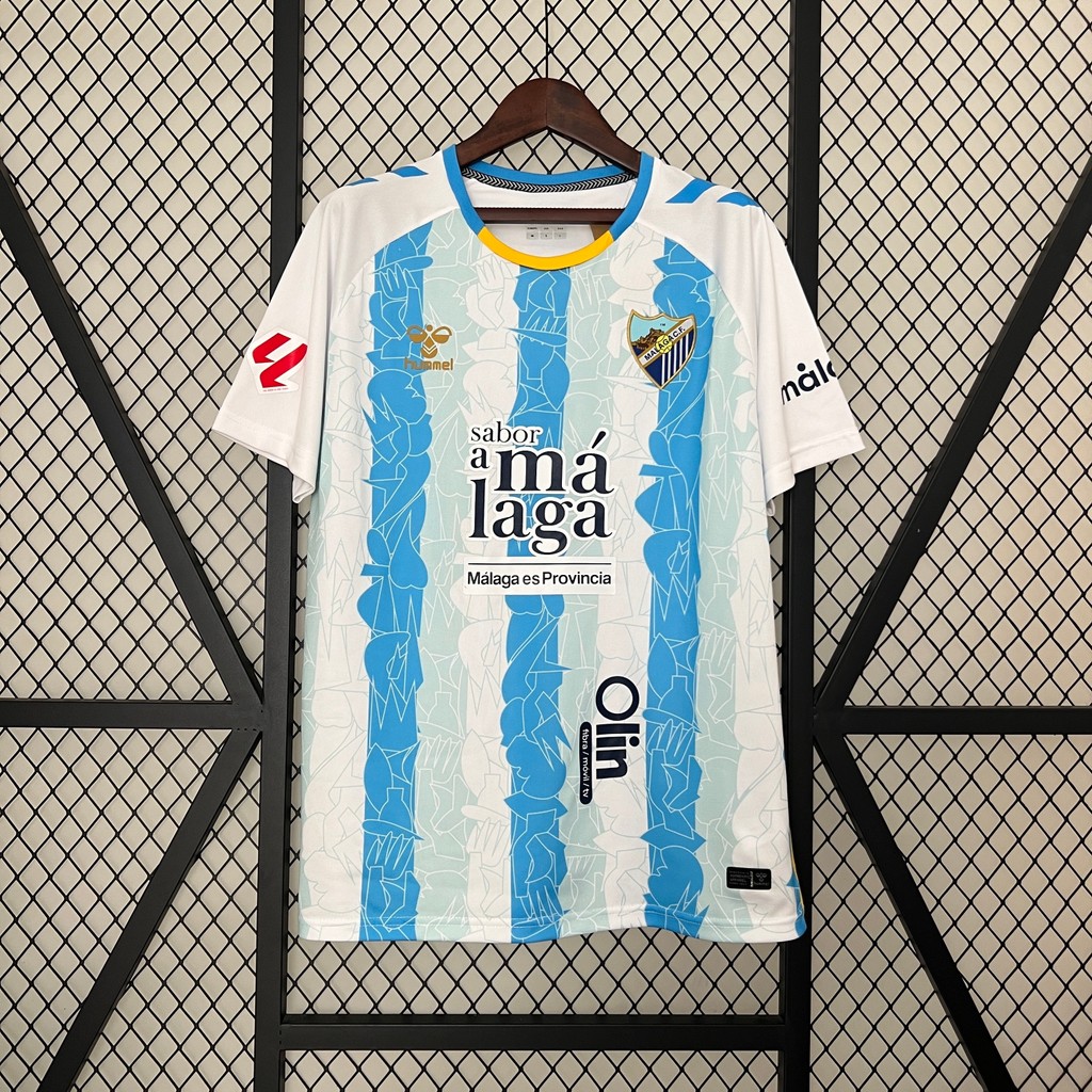 Jersey 24/25 Malaga Home A05 T shirt pria