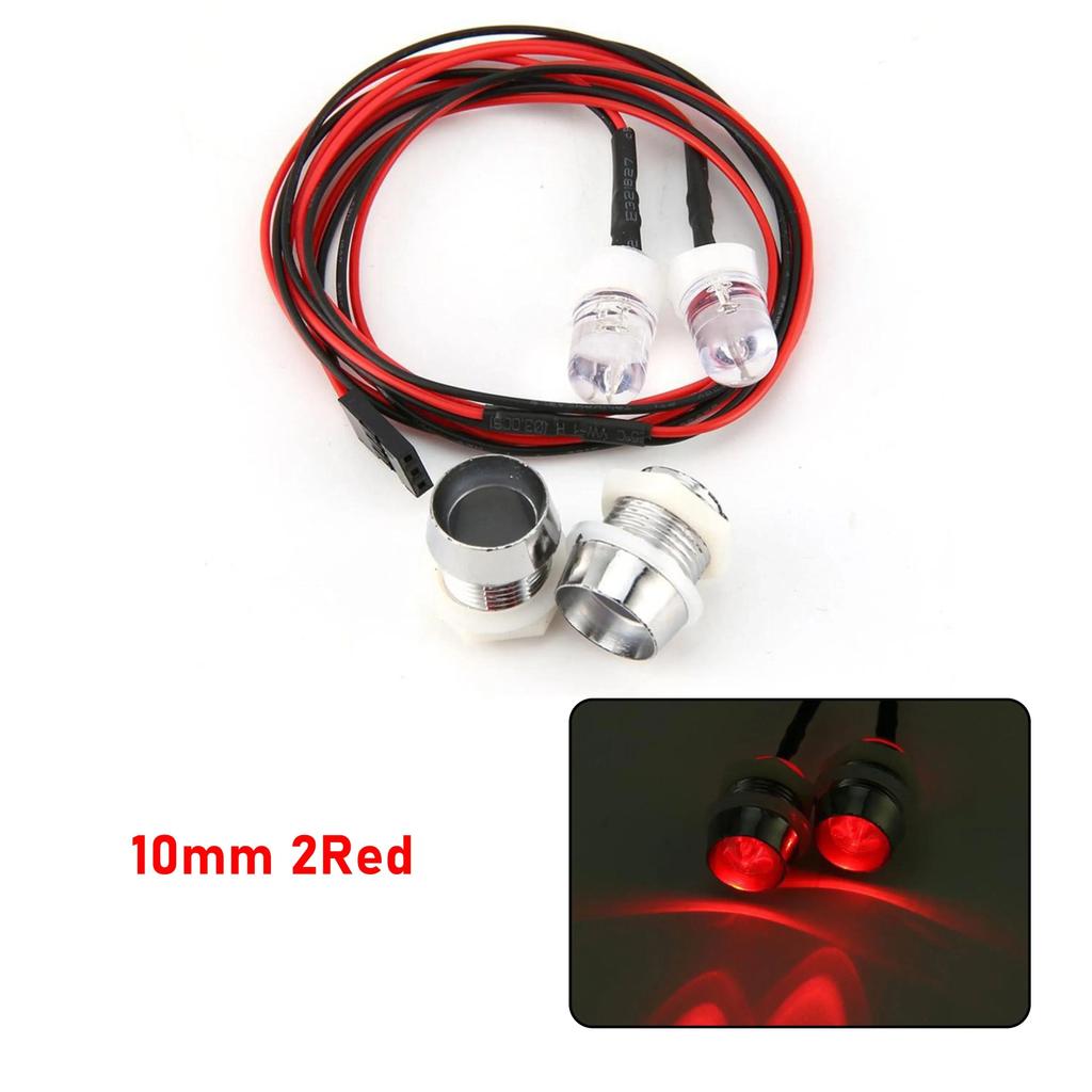 RC LED Light Kit Headlamps for 1/10 1/8 1/12 RC Car Truck Crawler Drift Car Headlight Taillight TRAX
