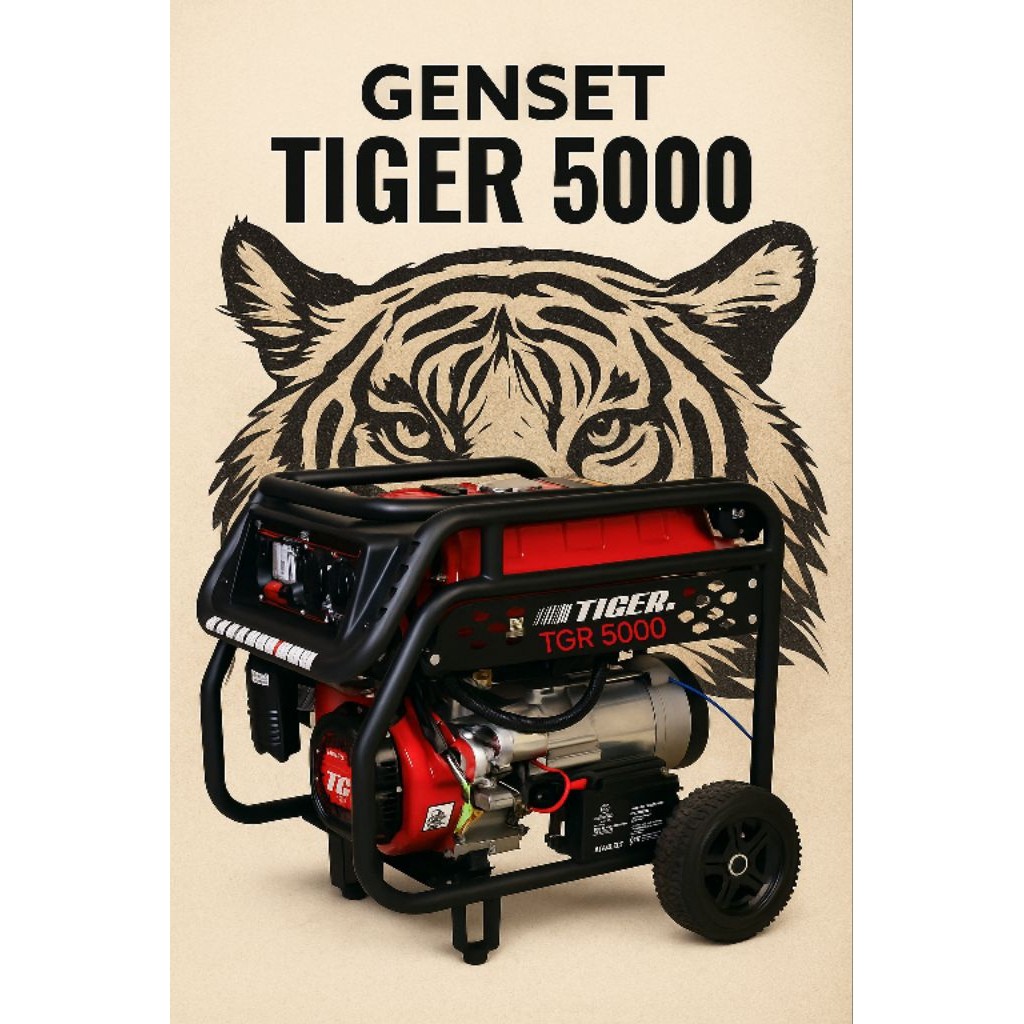GENSET TIGER 5000 TERBAIK