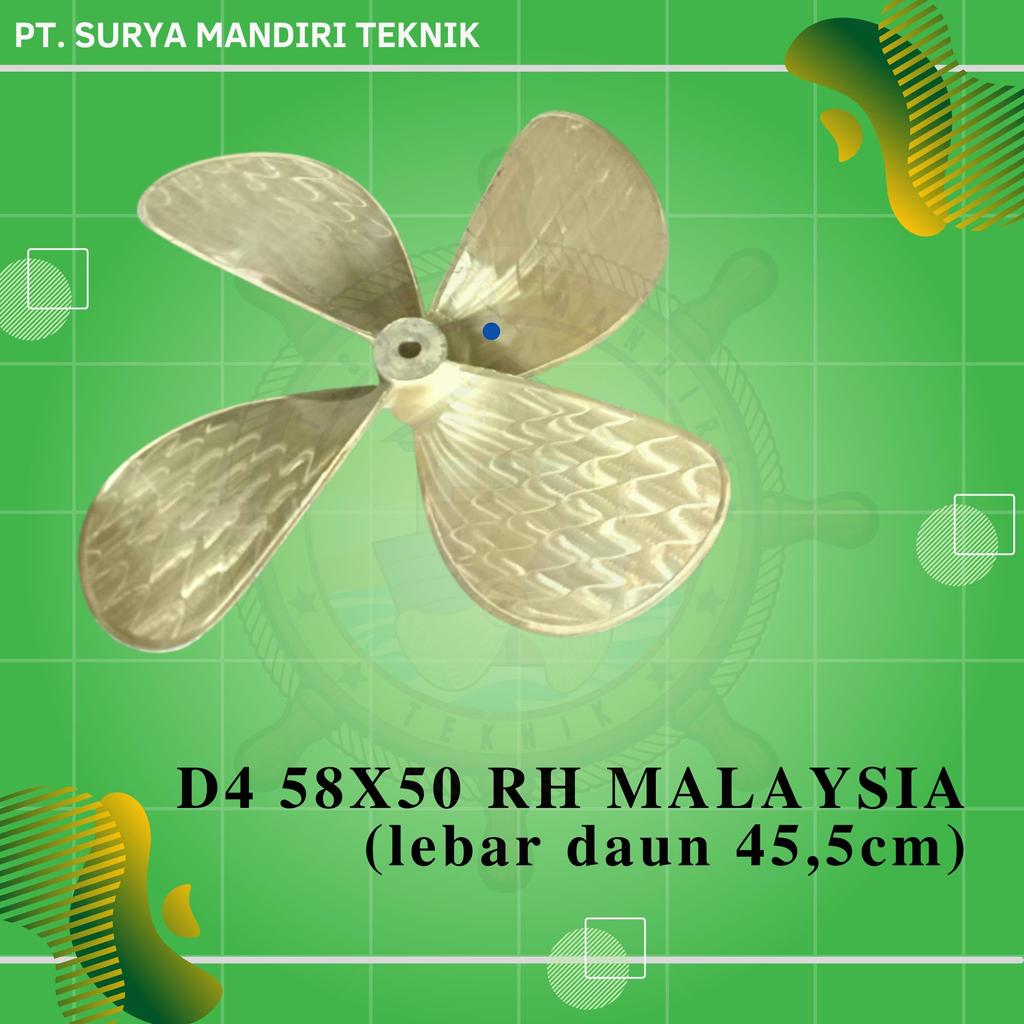 PROPELLER D4 58 X 50 RH (KANAN) MALAYSIA