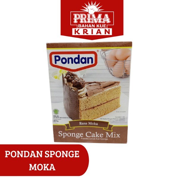PONDAN SPONGE CAKE MIX RASA MOKA/TEPUNG PREMIX ADONAN SIAP PAKAI