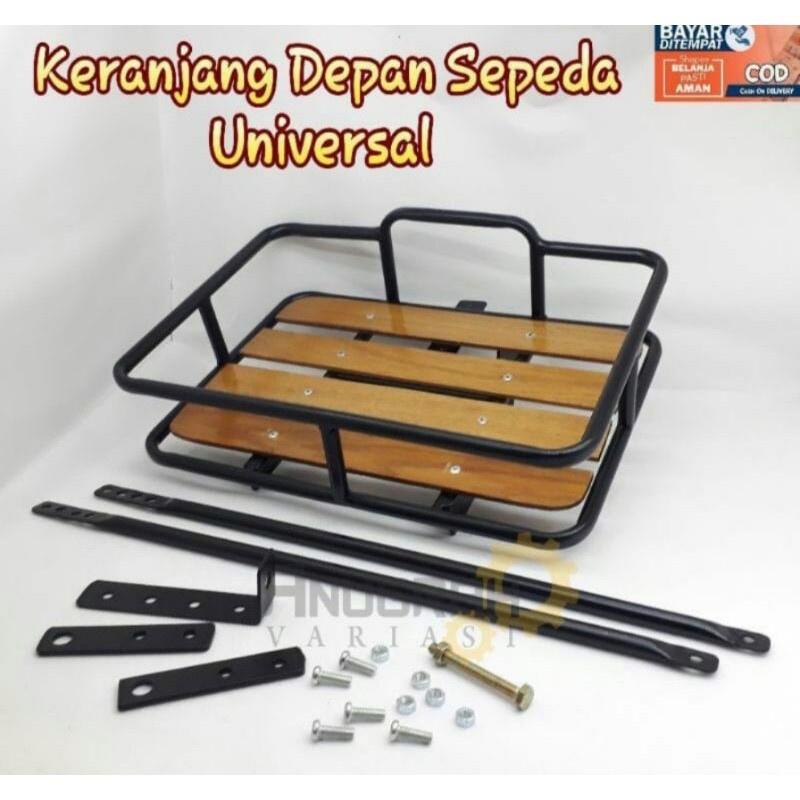 SIMZET_SHOP Keranjang depan sepeda Rak depan sepeda MTB Minivelo Road bike sepeda lipat kranjang ala