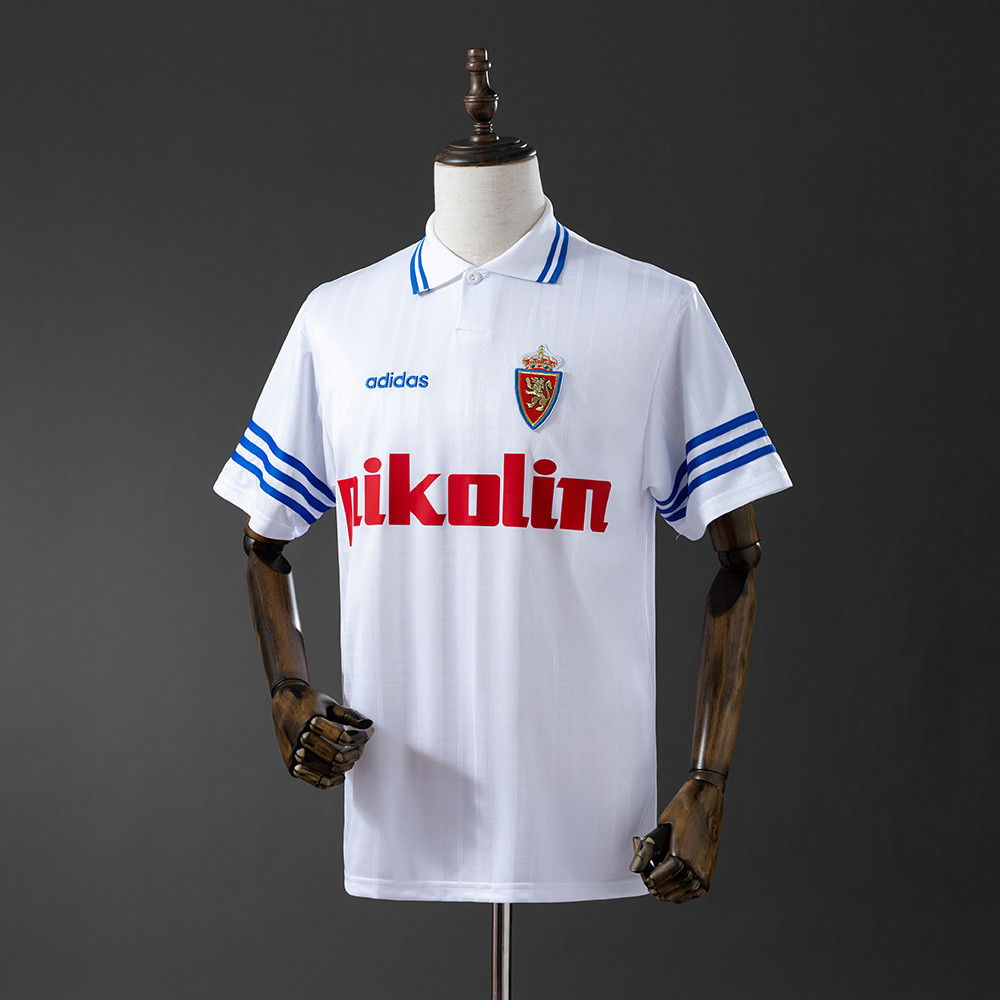 Jersey Retro Zaragoza 95/97 Home T shirt pria